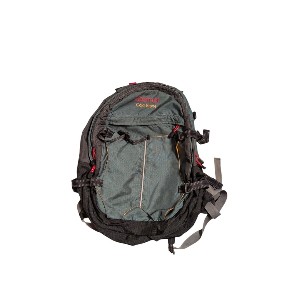 Marmot Cold Stone Backpack Dark Green Black Hiking Daypack Gorpcore Utility Bag